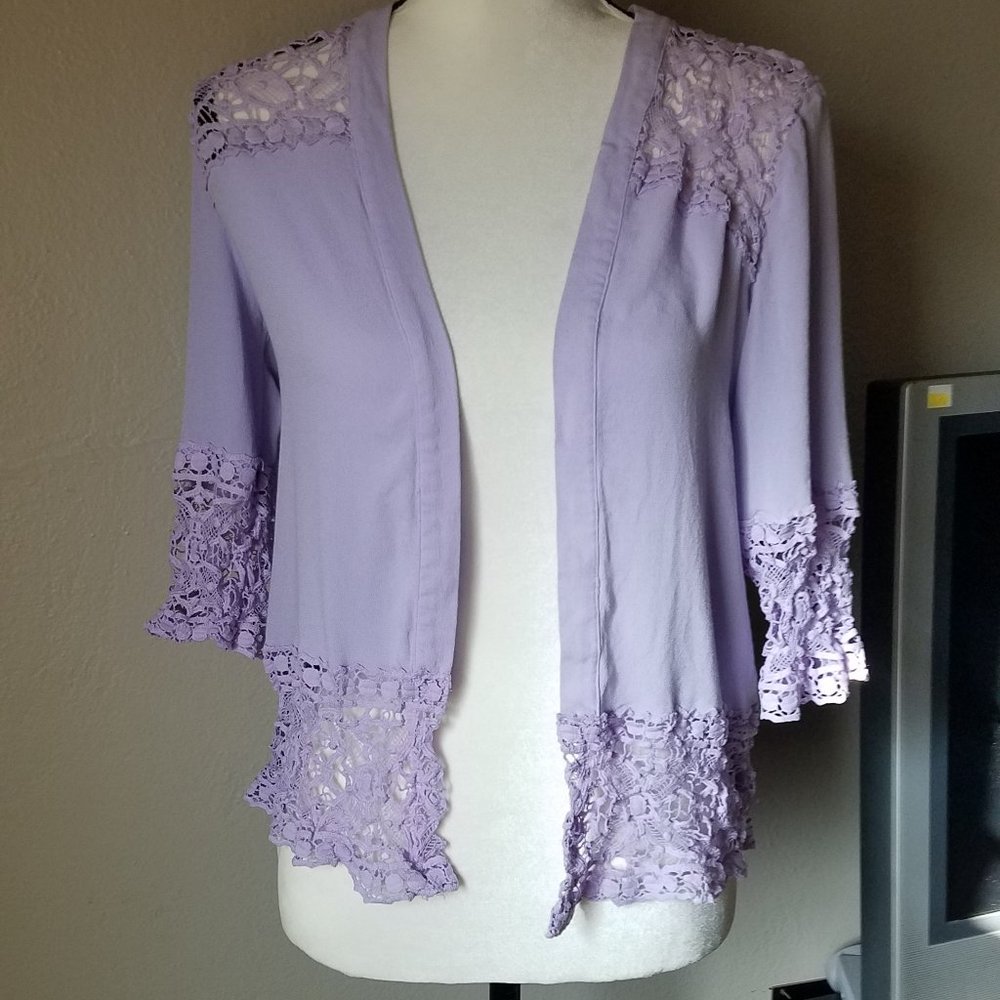 5 for 15! Light Purple  Open Cardigan